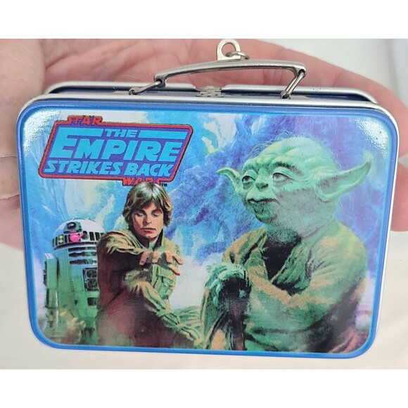 2001 Hallmark Keepsake EMPIRE STRIKES BACK 2 Pc Lunch Box & Thermos Ornament Set - Picture 3 of 14